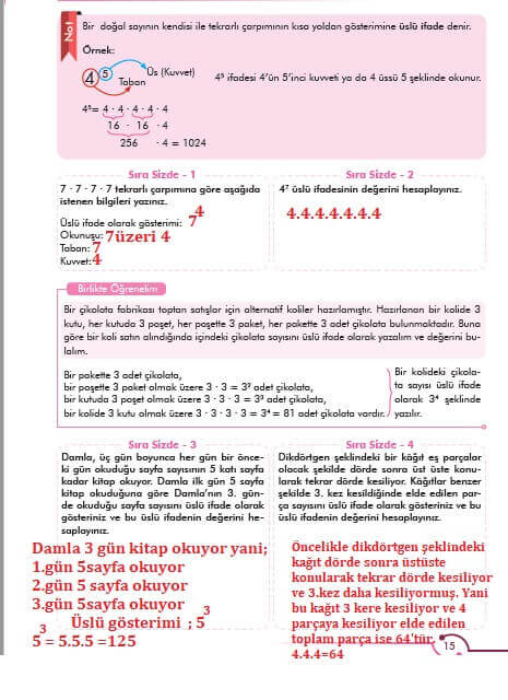 6.Sınıf Meb 1 Yayınları Matematik Ders Kitabı Sayfa 10-35 Cevapları